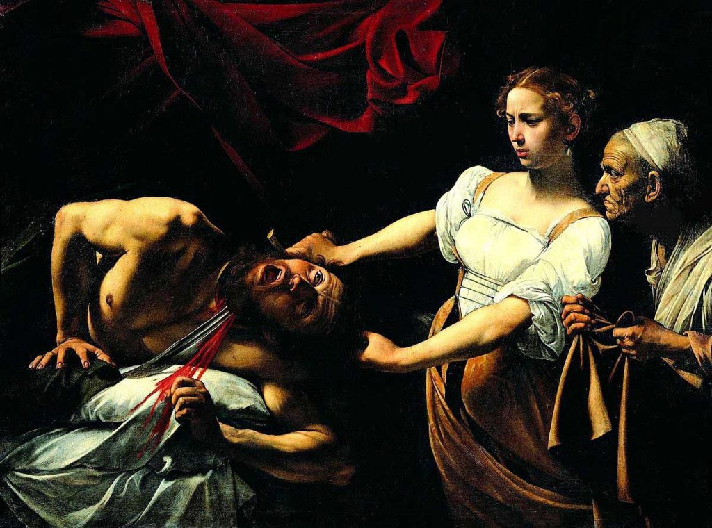 Caravaggio-Giuditta-Oloferne
