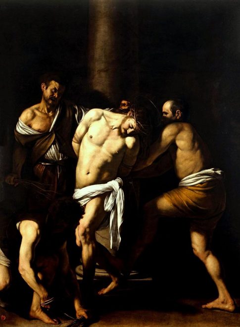 caravaggio-Flagellazione-di-Cristo-(1607)